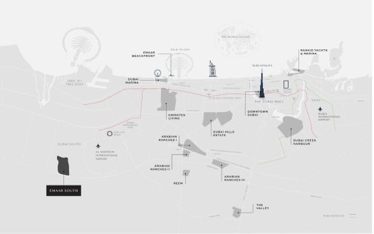 Golf Lane At Emaar South